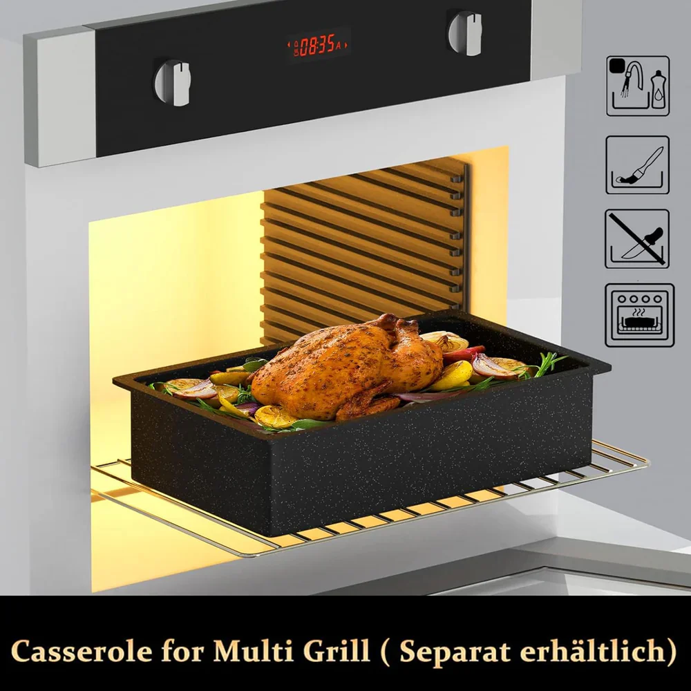 2000W Scheffler Elektrogrill Kontaktgrill 3 in 1 Multigrill, Grill, Elektrischer Optigrill - Image 11