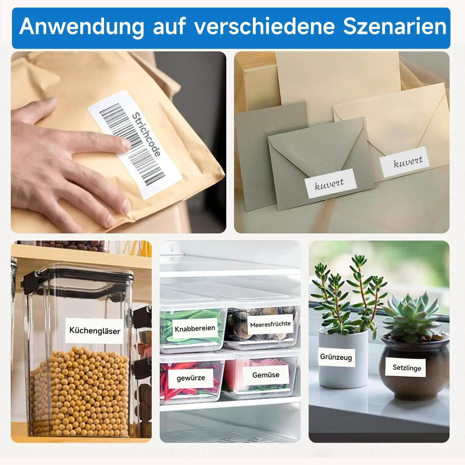 2400 Etiketten A4 – Zuverlässiger Halt, klares Druckbild & umweltfreundlich für Büro, Haushalt und Lager - Image 6