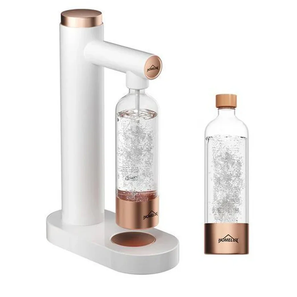 HOMELUX Wassersprudler, Sprudelwasser Maschine Mit 1L PET-Flaschen 316 Edelstahl Flasche Soda Maker - Image 9